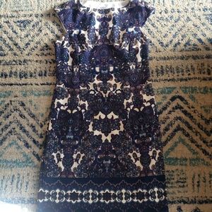 London Times paisley print dress